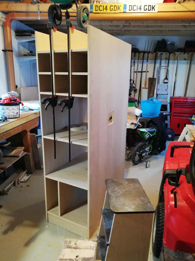 Oak Cabinet construction